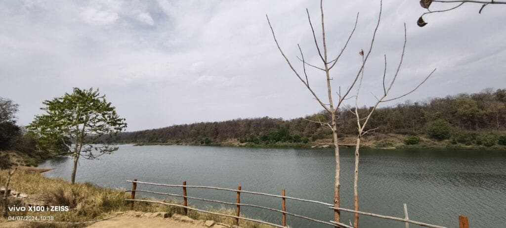 The Ken River inside Panna Tiger Reserve