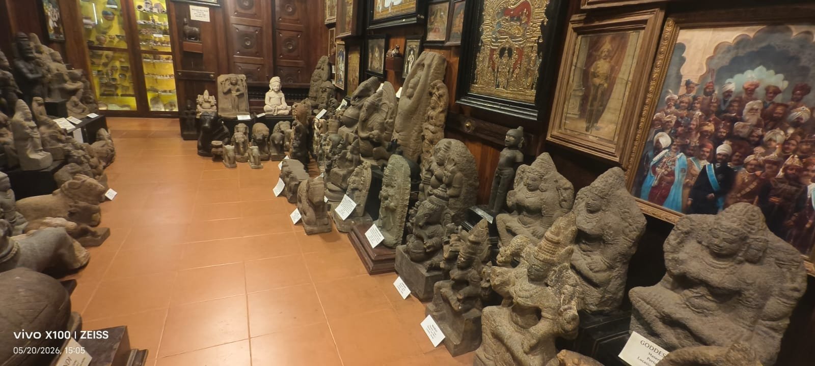 Museum stone carvings Tanjore paintings Fort Kochi Kerala